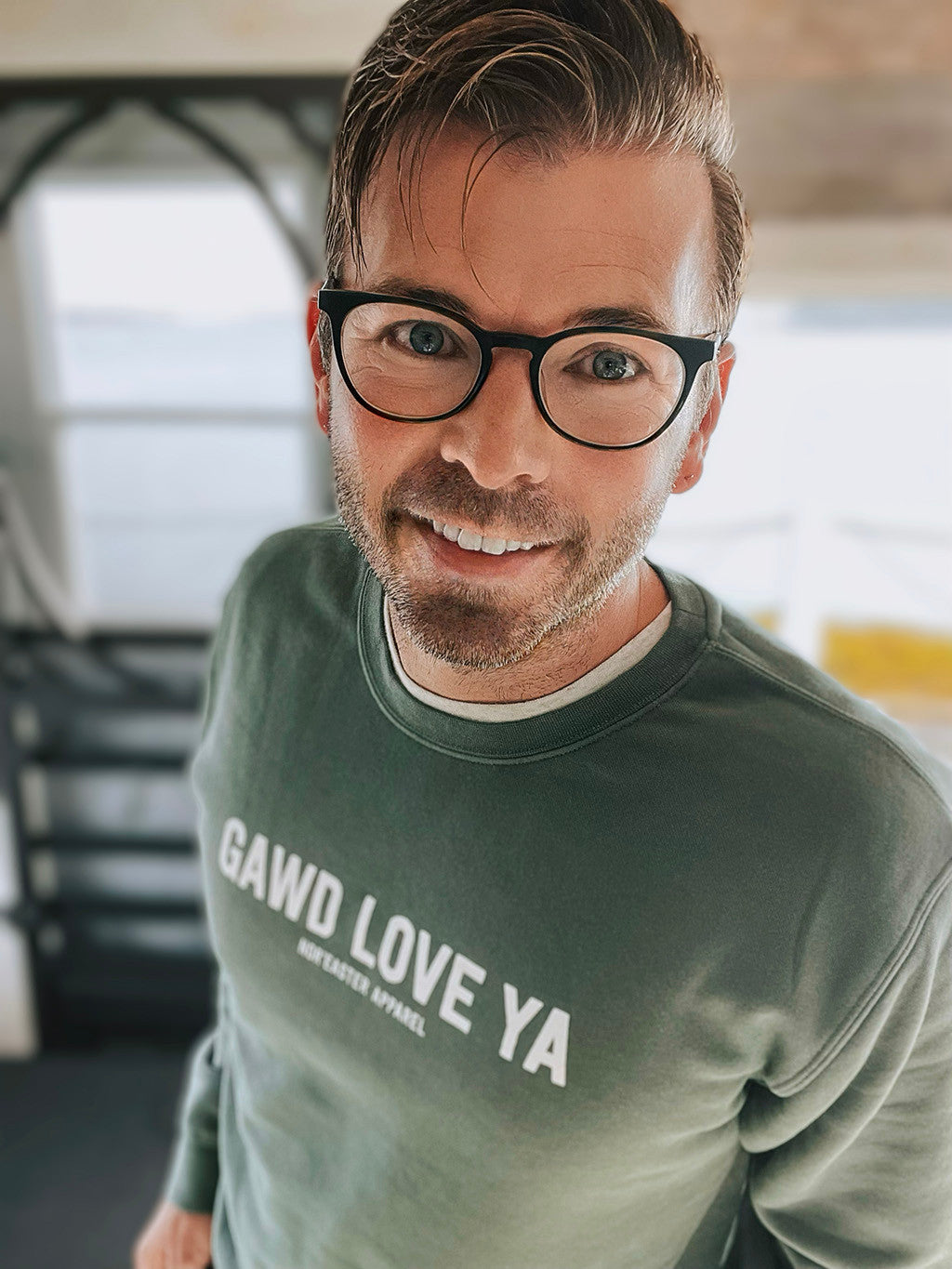 Gawd Love Ya Crewneck Sweater