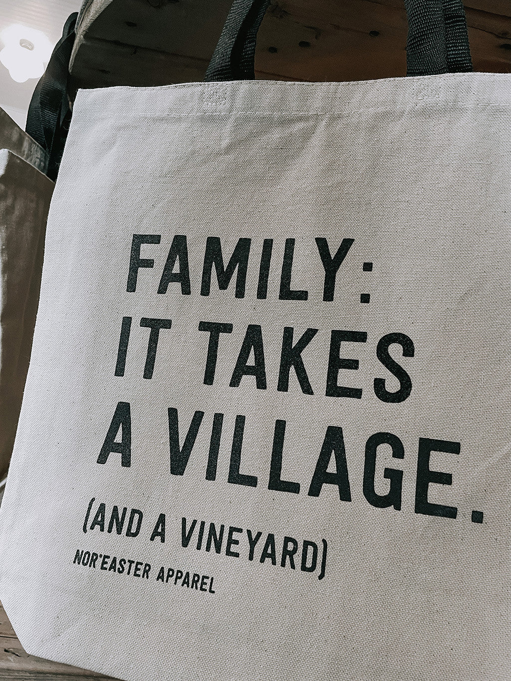It Takes A Village Reusable Tote Bag