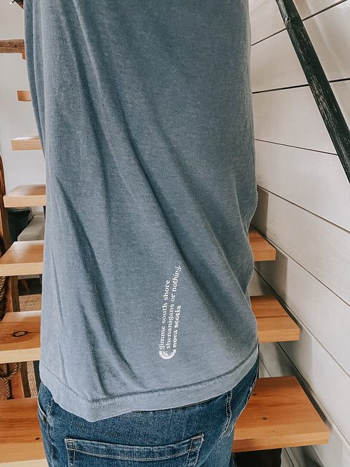 100% Cotton Blue Chester Vintage T-shirt