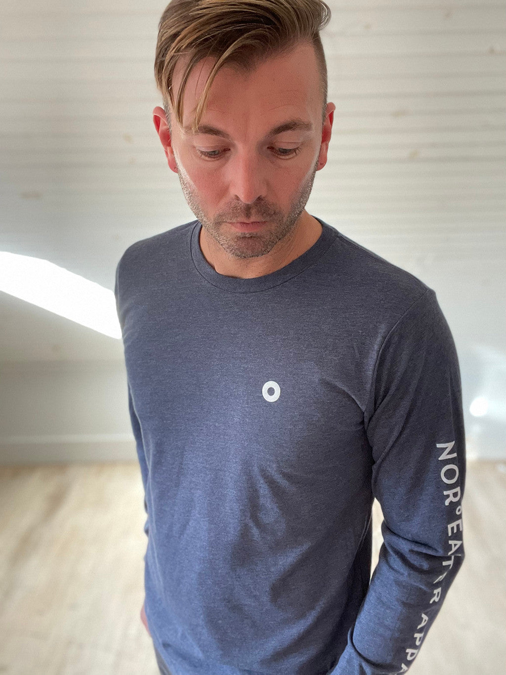 Navy Play Hard Don't Die Long Sleeve T-shirt