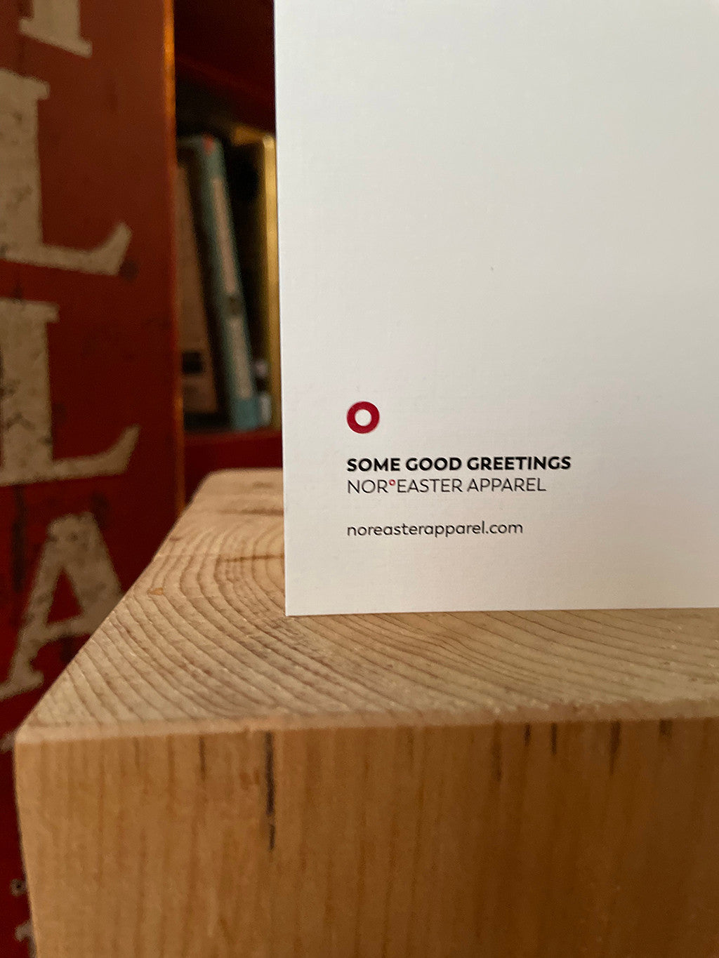 Nor'easter Missing Ya Birthday Card