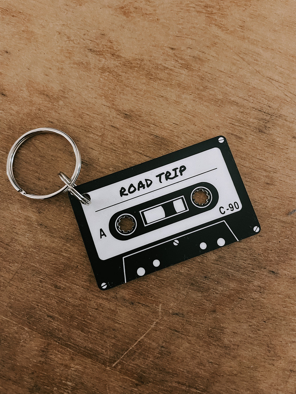 Retro Mixed Tape Keychain