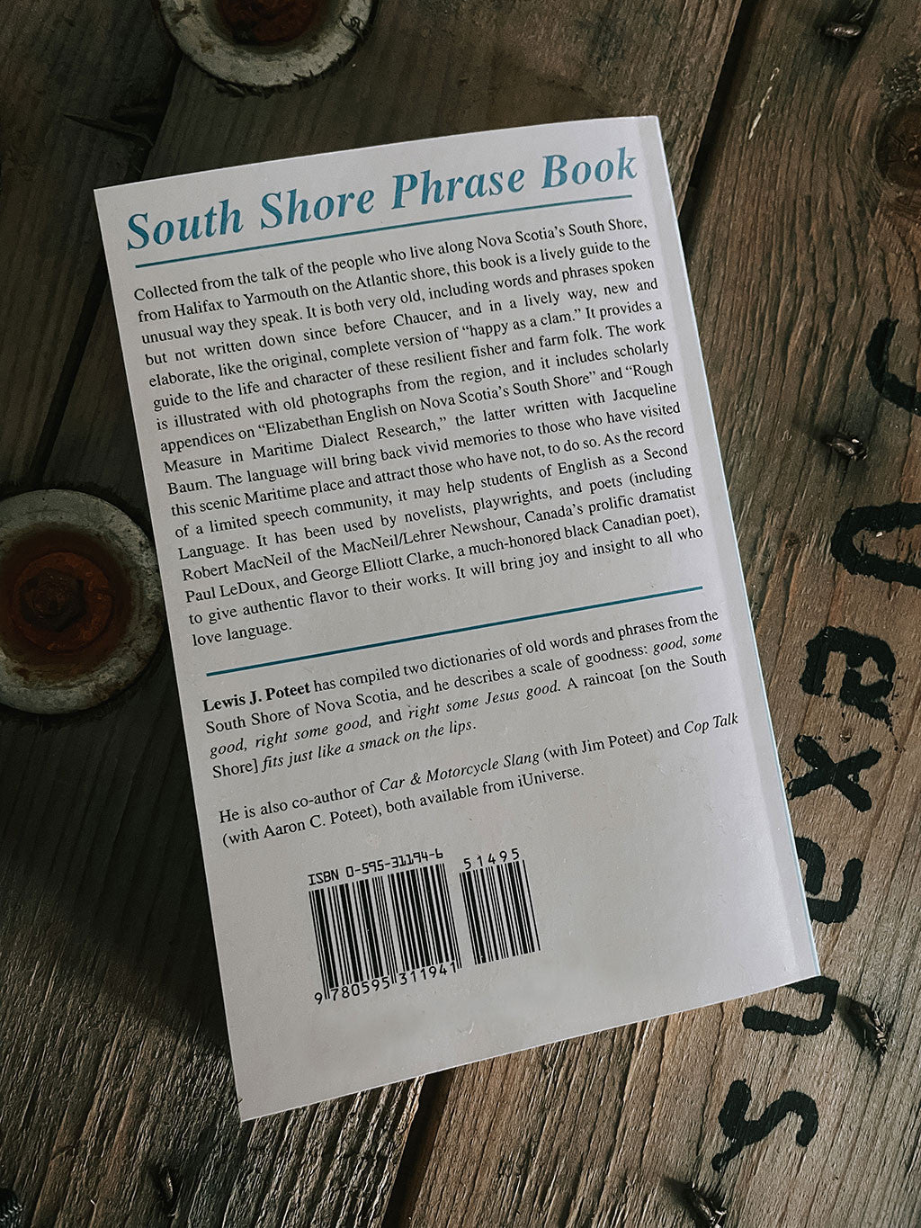 South Shore Phrase Book