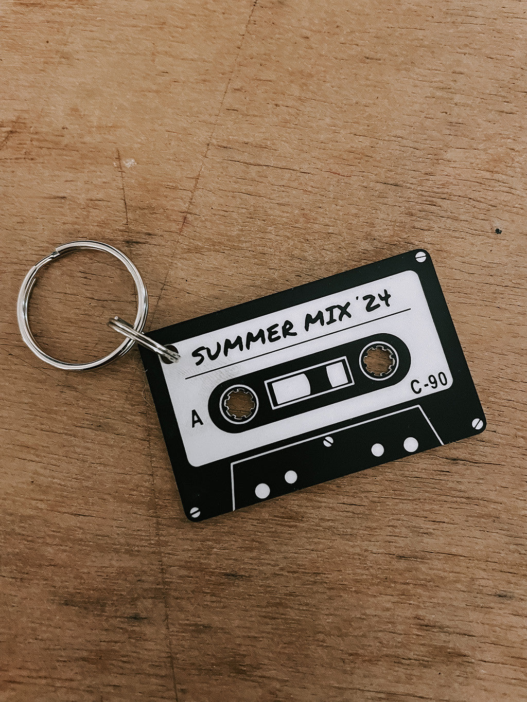 Retro Mixed Tape Keychain