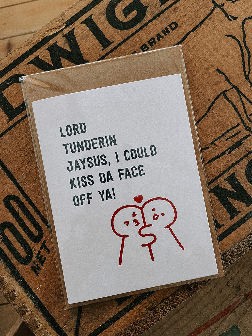 Nor'easter Lord Tunderin Greeting Card