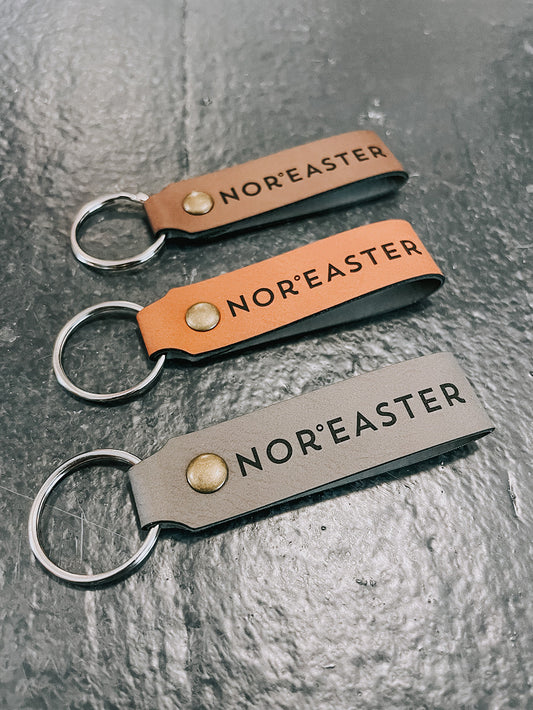 Nor'easter Faux Suede Keychains