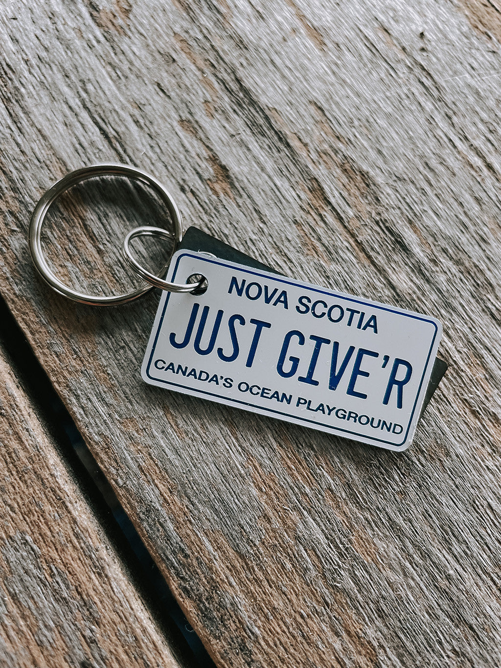 Nova Scotia License Plate Keychains