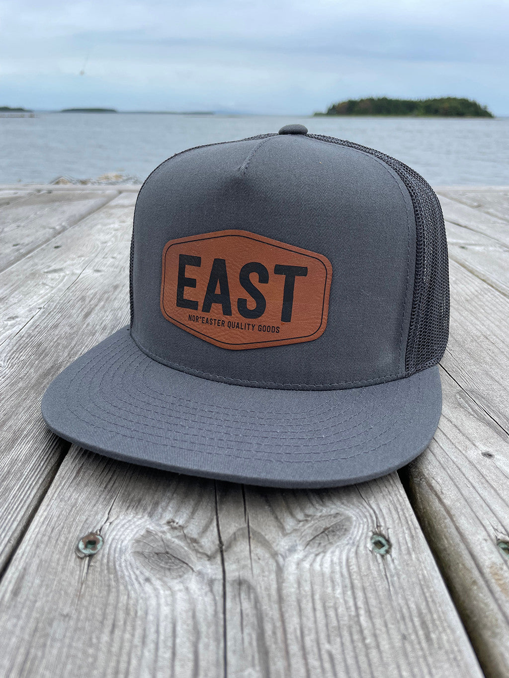 Charcoal Directional Trucker Hats