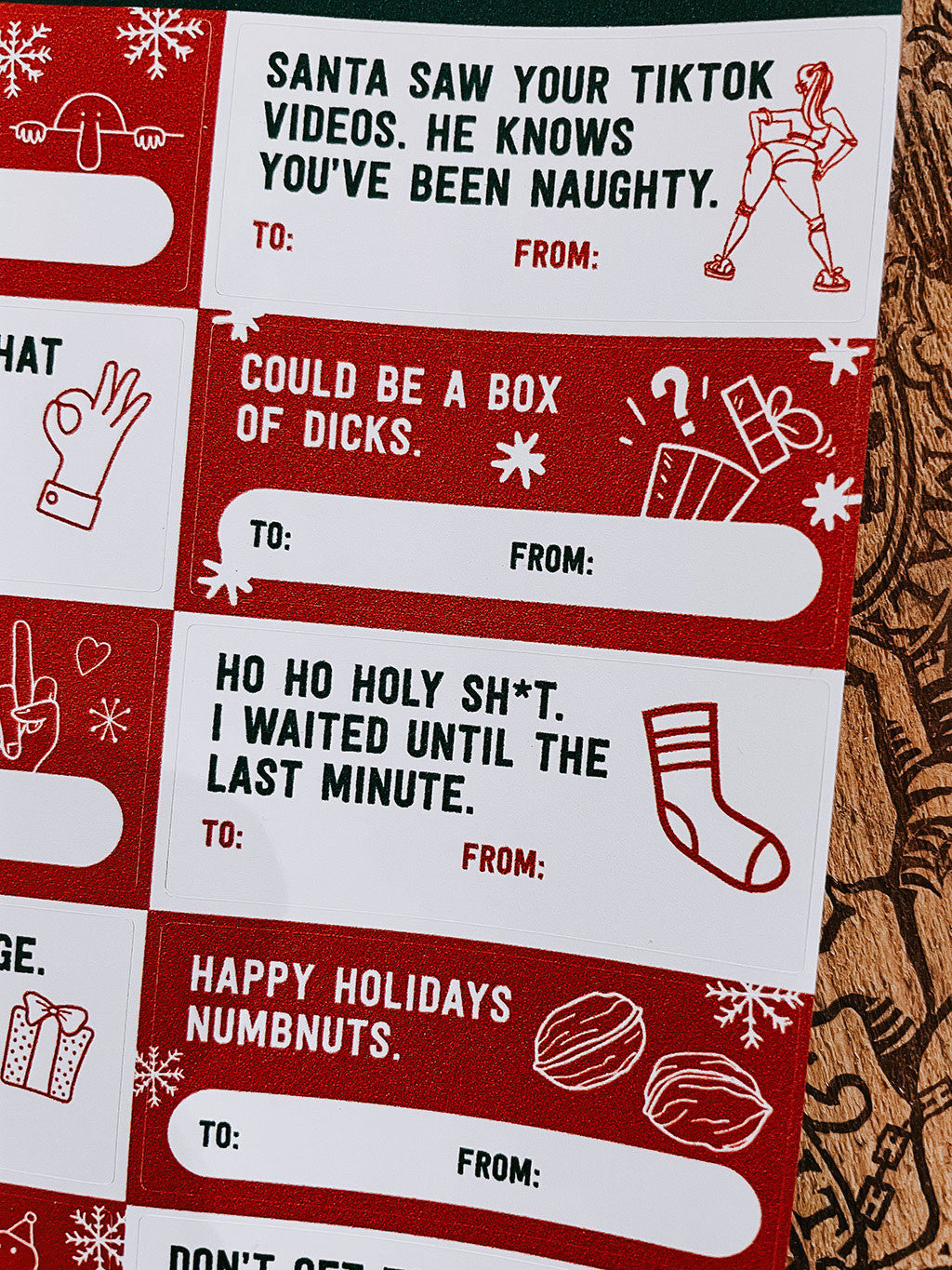 F-ing Gift Tag Set - Part 1