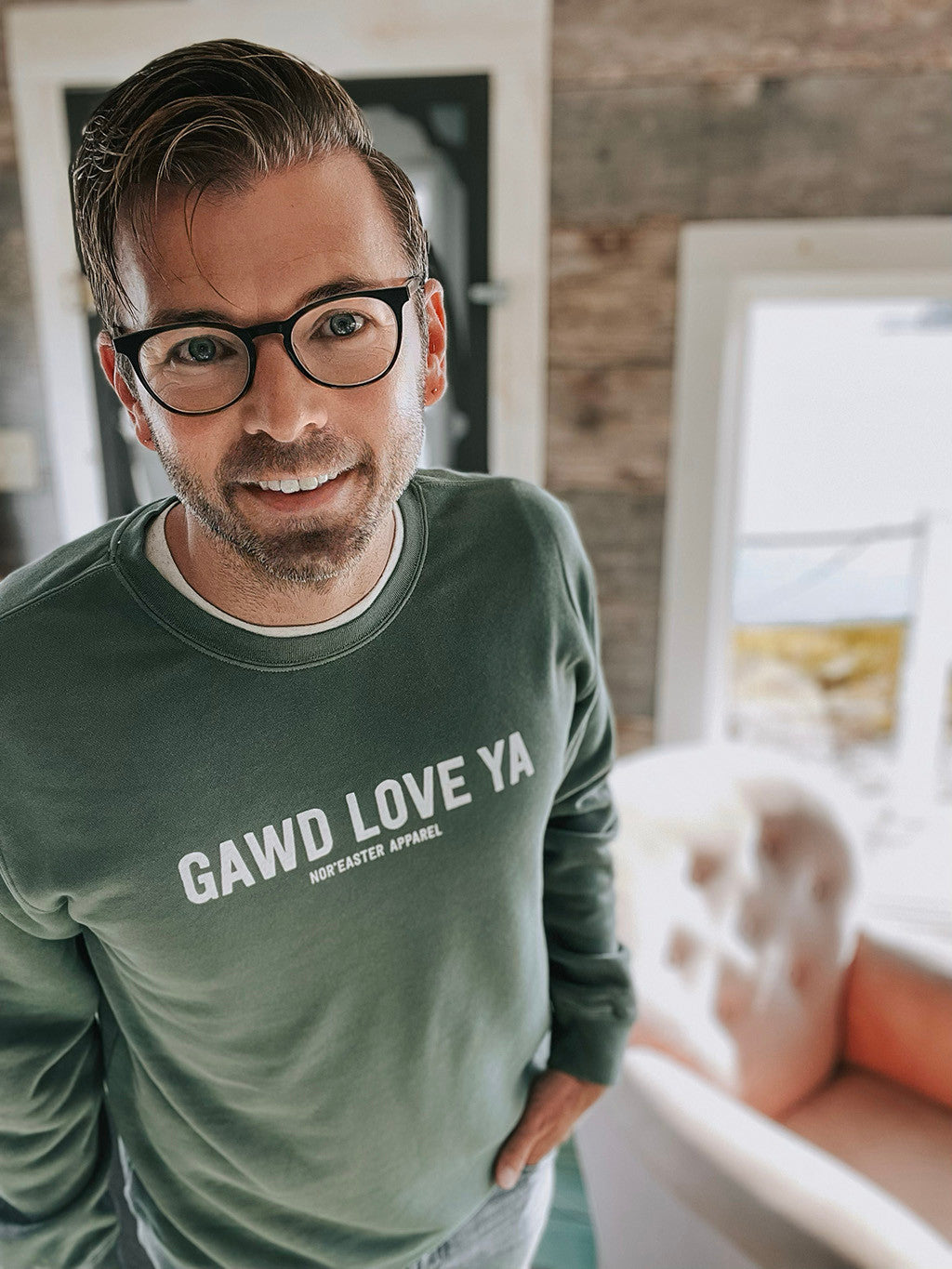 Gawd Love Ya Crewneck Sweater