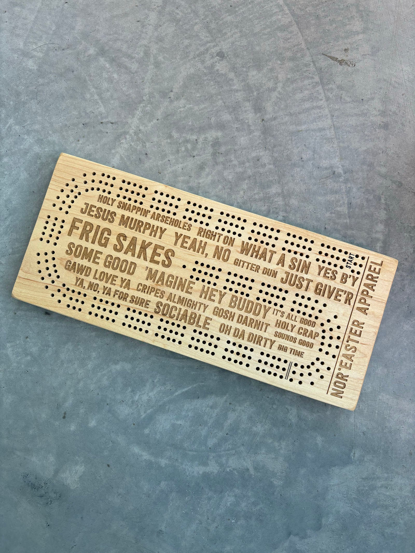 Nor'easter Crib Board