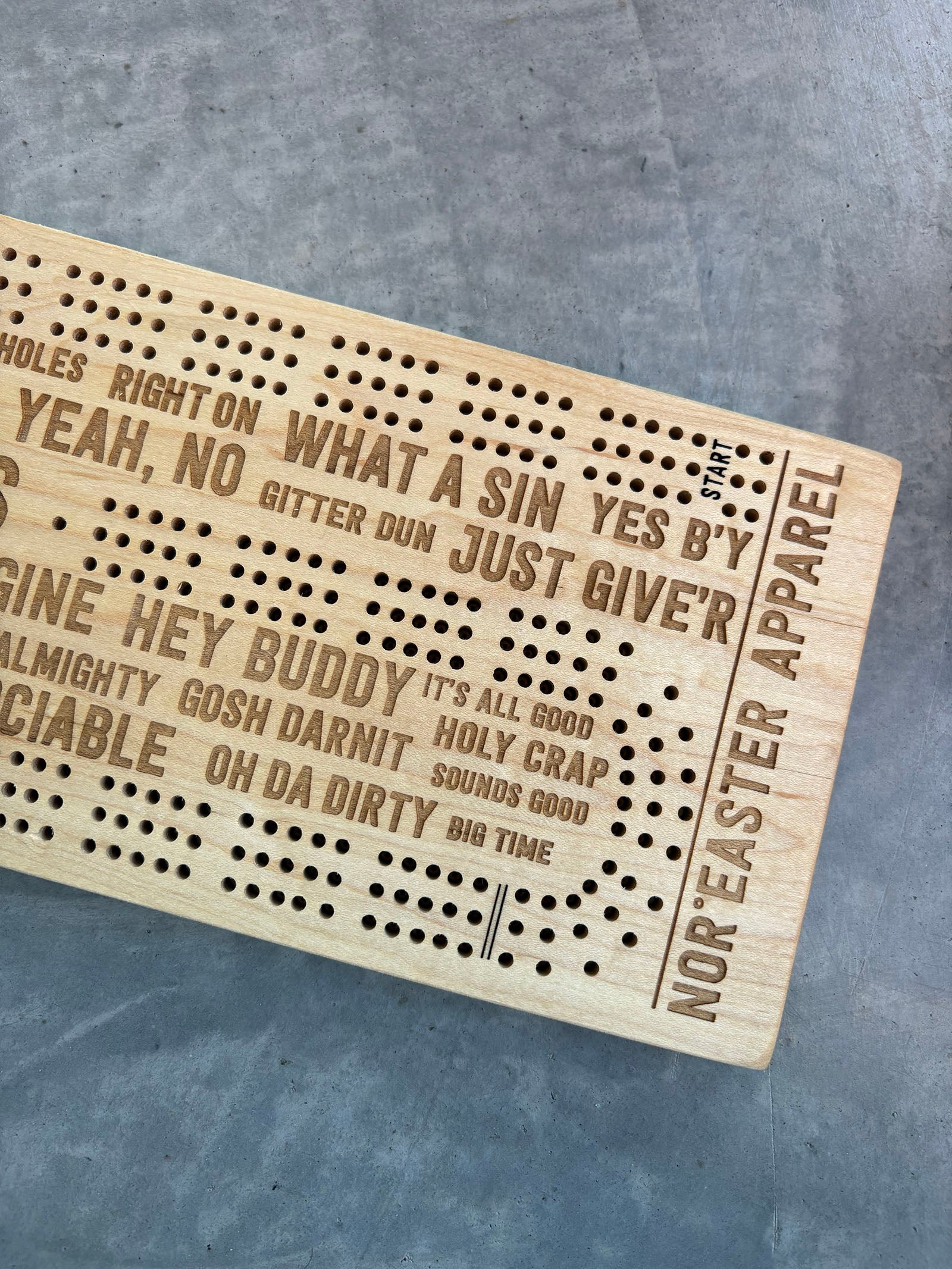 Nor'easter Crib Board